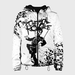 Куртка с капюшоном женская My Chemical Romance, цвет: 3D-черный