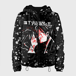 Куртка с капюшоном женская My Chemical Romance, цвет: 3D-черный