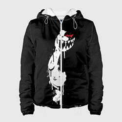 Куртка с капюшоном женская MONOKUMA, цвет: 3D-белый