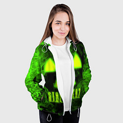 Куртка с капюшоном женская STALKER 2, цвет: 3D-белый — фото 2