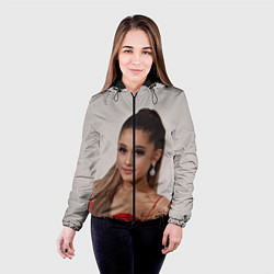 Куртка с капюшоном женская Ariana Grande Ариана Гранде, цвет: 3D-черный — фото 2