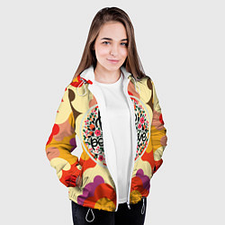 Куртка с капюшоном женская На позитиве, цвет: 3D-белый — фото 2