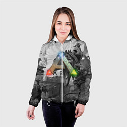 Куртка с капюшоном женская Ark Survival Evolved, цвет: 3D-белый — фото 2