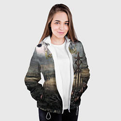 Куртка с капюшоном женская Lorna Shore - Immortal, цвет: 3D-белый — фото 2