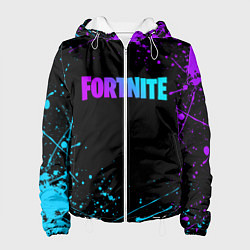 Куртка с капюшоном женская FORTNITE, цвет: 3D-белый