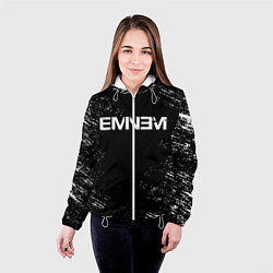 Куртка с капюшоном женская EMINEM, цвет: 3D-белый — фото 2