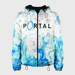 Куртка с капюшоном женская PORTAL, цвет: 3D-черный