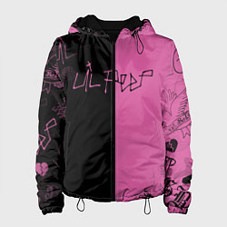 Куртка с капюшоном женская LIL PEEP, цвет: 3D-черный