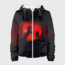 Куртка с капюшоном женская ВЕДЬМАК, цвет: 3D-белый