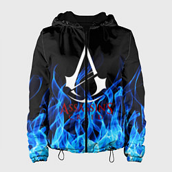 Куртка с капюшоном женская Assassin??s Creed, цвет: 3D-черный