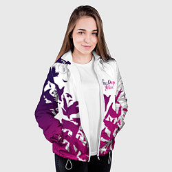 Куртка с капюшоном женская Three Days Grace, цвет: 3D-белый — фото 2