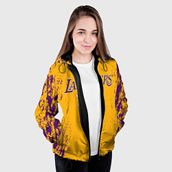 Куртка с капюшоном женская Kobe Bryant, цвет: 3D-черный — фото 2