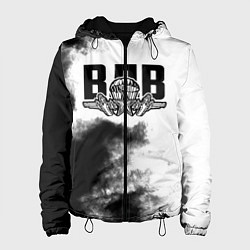 Куртка с капюшоном женская ВДВ, цвет: 3D-черный