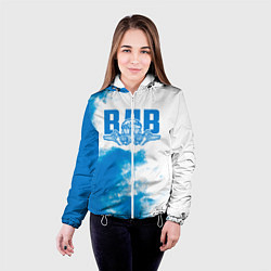 Куртка с капюшоном женская ВДВ, цвет: 3D-белый — фото 2