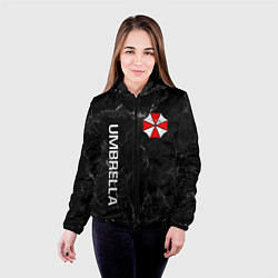 Куртка с капюшоном женская UMBRELLA CORP, цвет: 3D-черный — фото 2