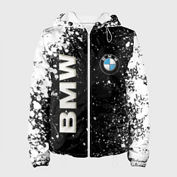 Куртка с капюшоном женская BMW, цвет: 3D-белый