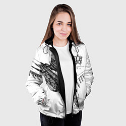 Куртка с капюшоном женская ВВС России, цвет: 3D-черный — фото 2