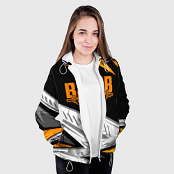 Куртка с капюшоном женская ВДВ, цвет: 3D-белый — фото 2