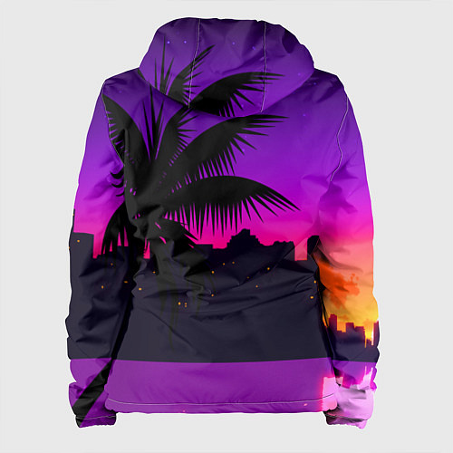 Женская куртка GTA:VICE CITY / 3D-Черный – фото 2