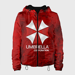 Куртка с капюшоном женская UMBRELLA CORP, цвет: 3D-черный