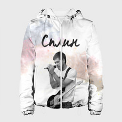 Куртка с капюшоном женская Сплин, цвет: 3D-белый