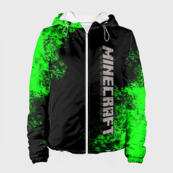 Куртка с капюшоном женская MINECRAFT, цвет: 3D-белый