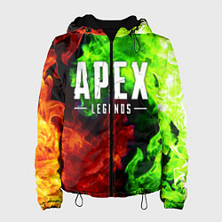 Куртка с капюшоном женская APEX LEGENDS, цвет: 3D-черный