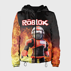 Куртка с капюшоном женская ROBLOX, цвет: 3D-черный