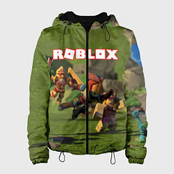 Куртка с капюшоном женская ROBLOX, цвет: 3D-черный