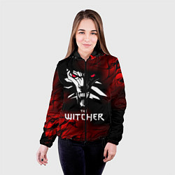Куртка с капюшоном женская THE WITCHER, цвет: 3D-черный — фото 2
