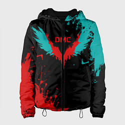 Куртка с капюшоном женская DMC, цвет: 3D-черный
