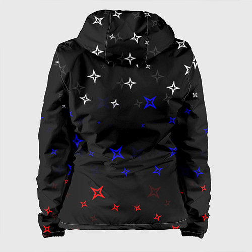 Женская куртка CountryHumans / 3D-Черный – фото 2