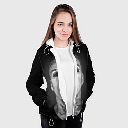 Куртка с капюшоном женская LINDEMANN, цвет: 3D-белый — фото 2