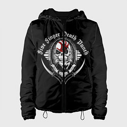 Куртка с капюшоном женская Five Finger Death Punch, цвет: 3D-черный