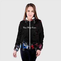 Куртка с капюшоном женская THREE DAYS GRACE, цвет: 3D-белый — фото 2