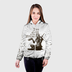 Куртка с капюшоном женская ВЕДЬМАКУ ЗАПЛАТИТЕ, цвет: 3D-белый — фото 2