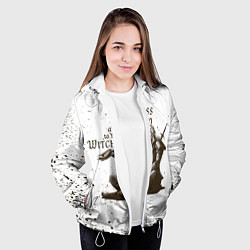 Куртка с капюшоном женская ВЕДЬМАКУ ЗАПЛАТИТЕ, цвет: 3D-белый — фото 2
