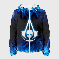 Куртка с капюшоном женская Assassin??s Creed, цвет: 3D-белый