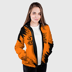 Куртка с капюшоном женская Ozzy Osbourne, цвет: 3D-черный — фото 2