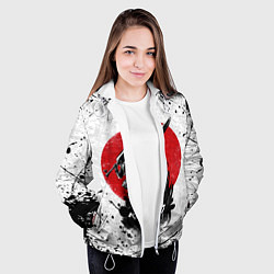 Куртка с капюшоном женская BERSERK, цвет: 3D-белый — фото 2