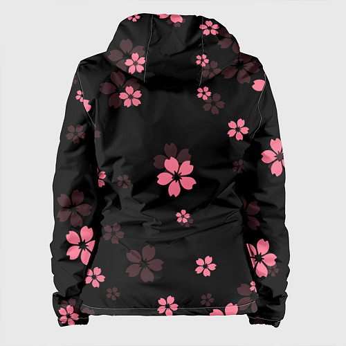 Женская куртка KIMETSU NO YAIBA / 3D-Черный – фото 2