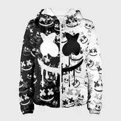 Куртка с капюшоном женская Fortnite & Marshmello, цвет: 3D-белый