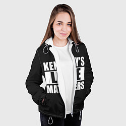 Куртка с капюшоном женская KENNYS LIFE MATTERS, цвет: 3D-белый — фото 2