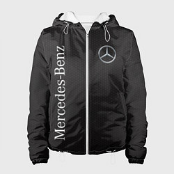 Куртка с капюшоном женская Mersedes, цвет: 3D-белый