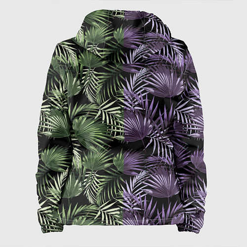 Женская куртка Пальмы / 3D-Черный – фото 2
