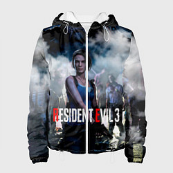 Куртка с капюшоном женская RESIDENT EVIL 3, цвет: 3D-белый