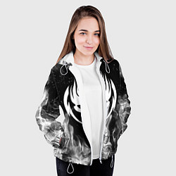 Куртка с капюшоном женская THE OFFSPRING, цвет: 3D-белый — фото 2