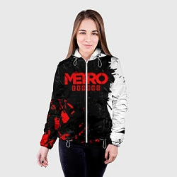 Куртка с капюшоном женская METRO EXODUS, цвет: 3D-белый — фото 2