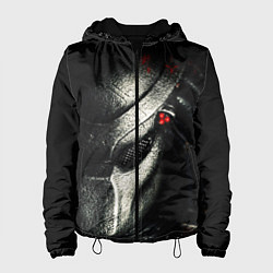 Куртка с капюшоном женская PREDATOR, цвет: 3D-черный