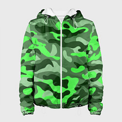 Женская куртка CAMOUFLAGE GREEN